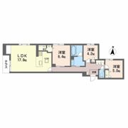 WithPlus上熊本駅前の間取り画像