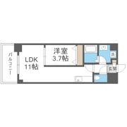 エクレレメディコ天六の間取り画像