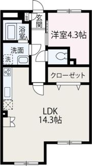 30THスクエアの間取り画像