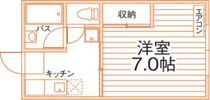 菅コーポの間取り画像