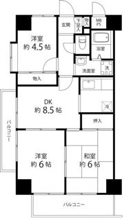 T’s garden蕨Ⅲの間取り画像