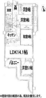 サンハウス第4あさひのの間取り画像