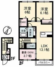フルール C棟の間取り画像