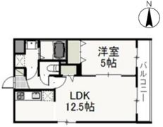 サウスコート西市の間取り画像