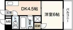 メゾンFUMIの間取り画像