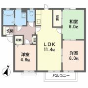 ディアスイーストの間取り画像