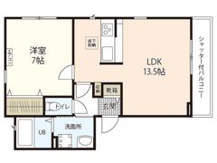 シャングリラ緑井の間取り画像