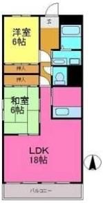 アヴェニュー藤の間取り画像