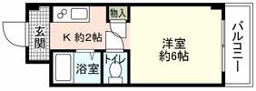 ファミール牛田の間取り画像