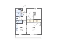 レオパレス羽折の間取り画像