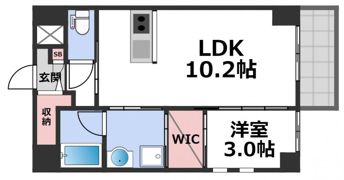 メゾンキコー今里の間取り画像