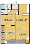 コーポ三桜の間取り画像
