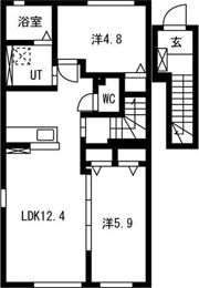ルピナスの間取り画像
