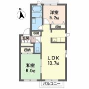 ディアスセレナKの間取り画像