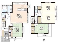 吉田邸の間取り画像
