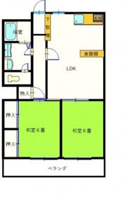 コーポサンシティ光町の間取り画像