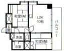 シャトレ中田の間取り画像