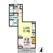 グラナーデ西瑞江の間取り画像