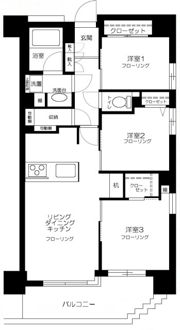 ラ・フォルム神楽坂の間取り画像