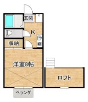 アルティームDの間取り画像