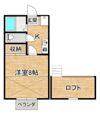 アルティームDの間取り画像