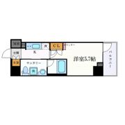 クレヴィスタ横浜関内の間取り画像