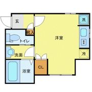 クレール西永福の間取り画像
