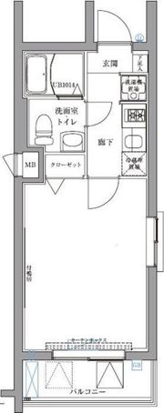 エスパシオ西高島平の間取り画像