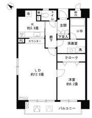 アステリオン松濤の間取り画像