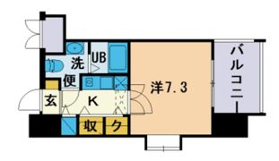 サヴォイ 博多ブールバールの間取り画像