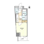 プリームス青柳の間取り画像