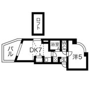 グランドール河原町の間取り画像