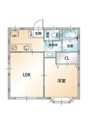 ハイツグリーンヒルの間取り画像