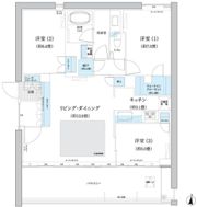 ガーデニエール砧 WESTの間取り画像