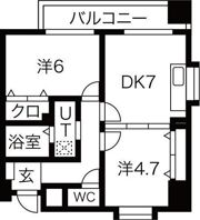 クオーレVEGAIIの間取り画像