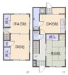 寺尾貸家の間取り画像