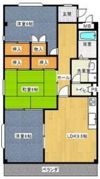 メイゾン島田の間取り画像