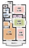 ベルドミールの間取り画像