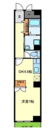 メルツハイム北村の間取り画像