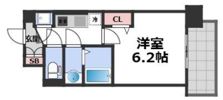 レジュールアッシュ緑橋駅前の間取り画像