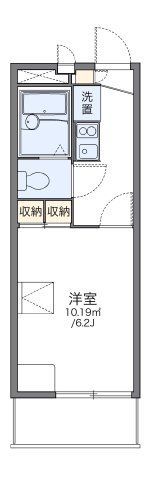 レオパレスカーサ エス・コットの間取り画像