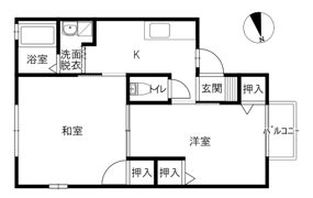メゾンレオーネの間取り画像