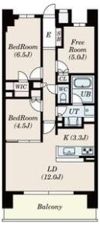 S-FORT大阪同心の間取り画像