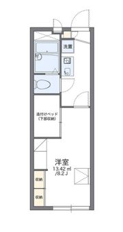 レオパレス小室の間取り画像