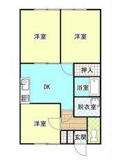 梶原コーポの間取り画像