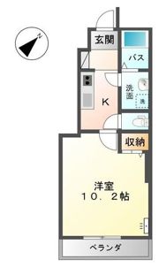 月桂樹の間取り画像