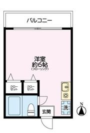 ハイツ森の間取り画像