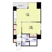 K-CRAFT UMEDA161の間取り画像