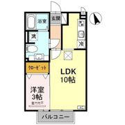 クイールの間取り画像