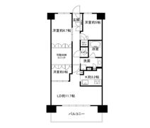 ブランシエラ岡山の間取り画像